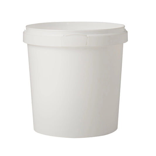 1 L Plastic Tub White Invopak