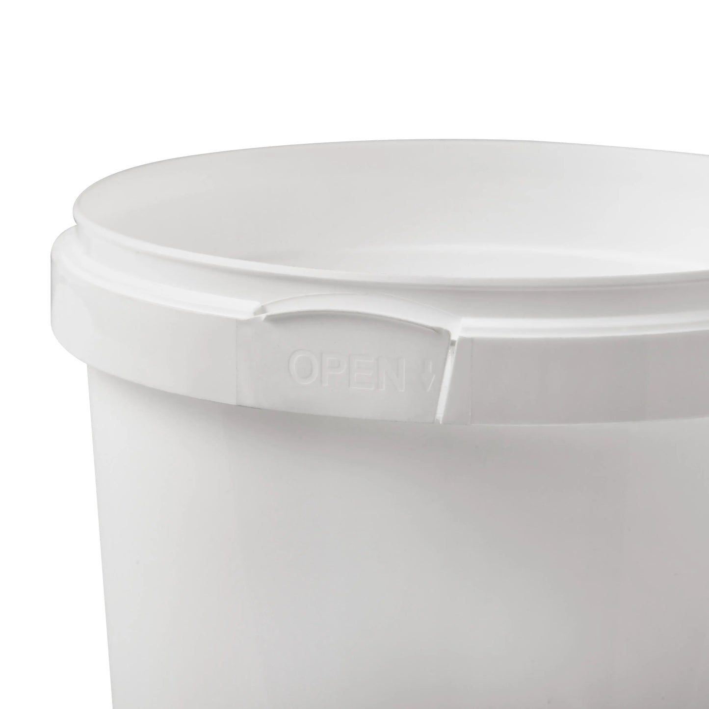 1 L Plastic Tub White Invopak