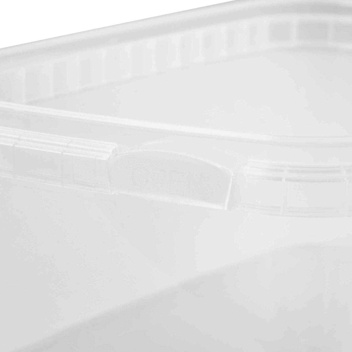 1.2L Clear Rectangle Tub Invopak