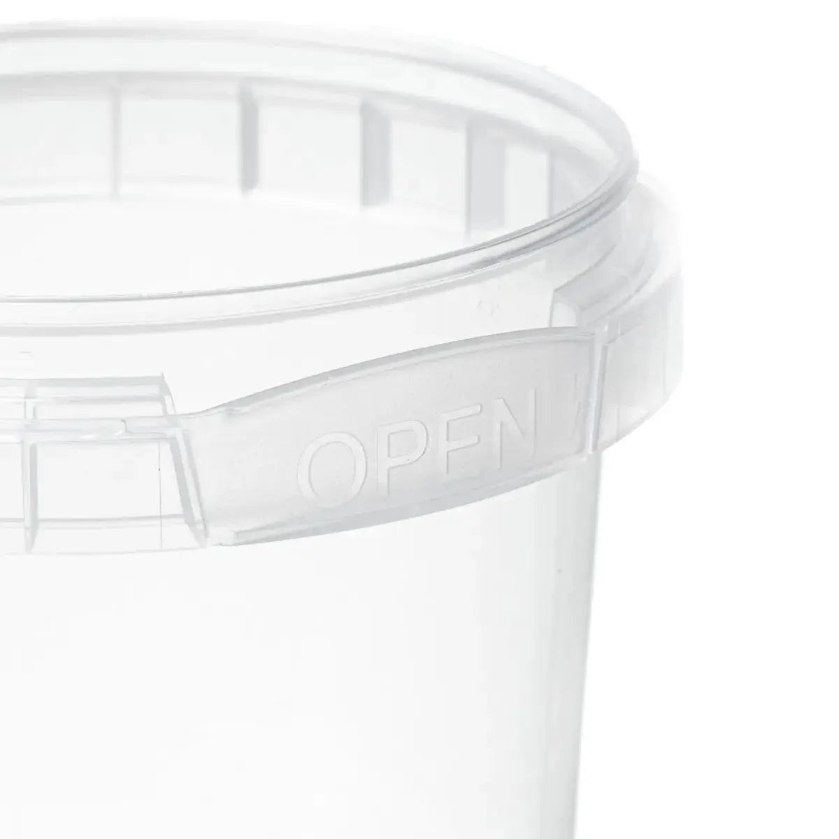 155 ML Plastic Clear Tamper Evident Tub Invopak