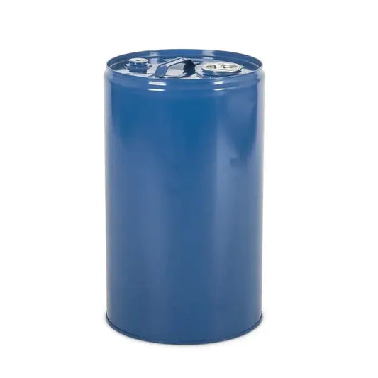 25 L Steel Blue UN Approved Tighthead Drum Plain Interior with EPDM sealed bung Invopak
