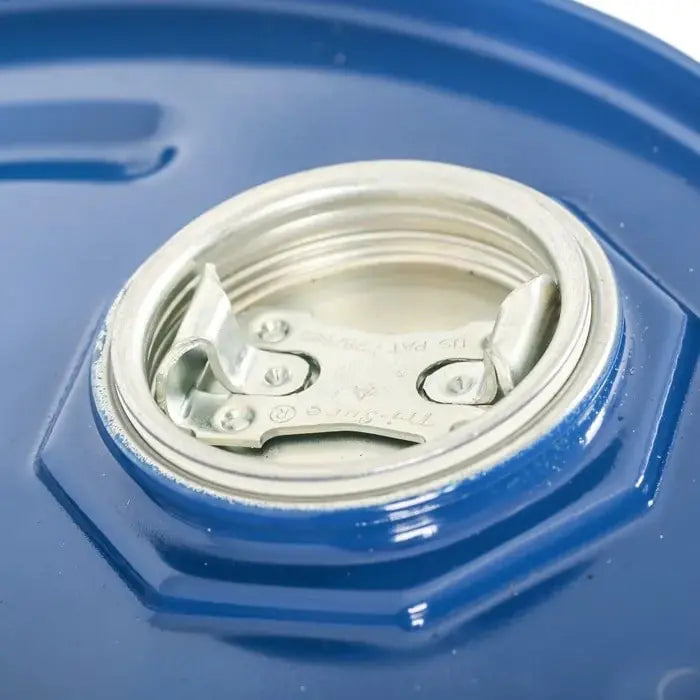 25 L Steel Blue UN Approved Tighthead Drum Plain Interior with EPDM sealed bung Invopak