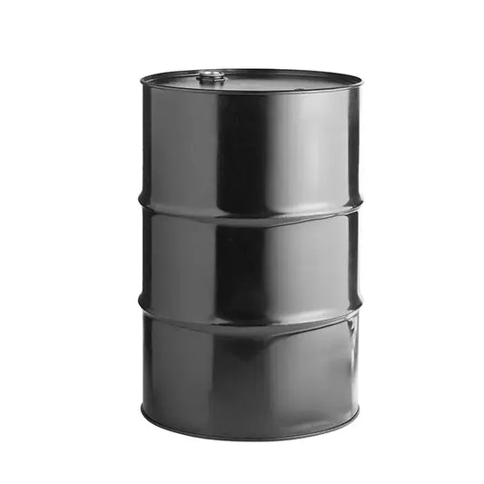 210 Litre Steel Black Reconditioned Tighthead Drum UN Approved for Liquids with Plain Interior Invopak