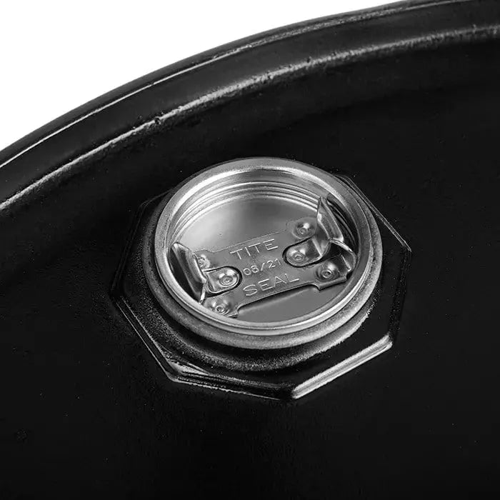 210 Litre Steel Black Reconditioned Tighthead Drum UN Approved for Liquids with Plain Interior Invopak