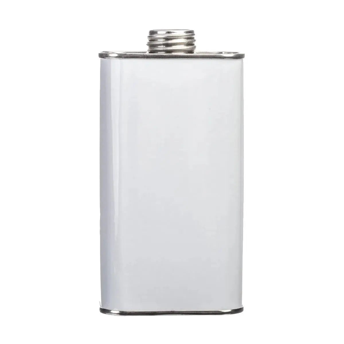 250ml White Rectangular UN Approved Tin Plain Interior - 25mm Screw Invopak