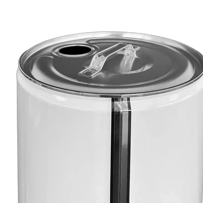 25 Litre White Tinplate UN Approved Tighthead Drum Plain 57mm Din Berg Invopak