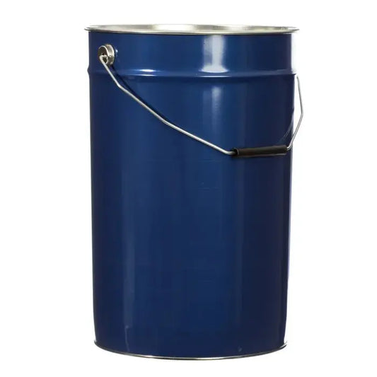 25 Litre Tinplate Blue Pail Plain Interior UN Approved Invopak