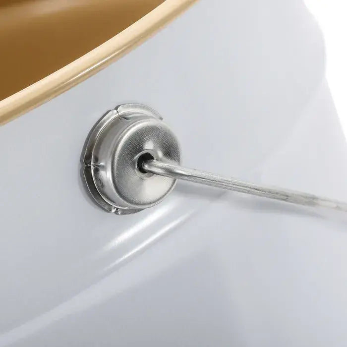 25 Litre Tinplate White Pail Lacquered Interior UN Approved Invopak