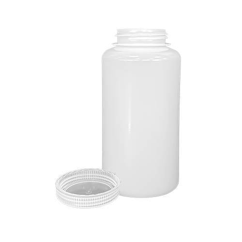 1000ml Wide mouth HDPE bottle and screw top PP cap