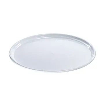 292 mm Tinplate White Lacquered Pail Lid Invopak