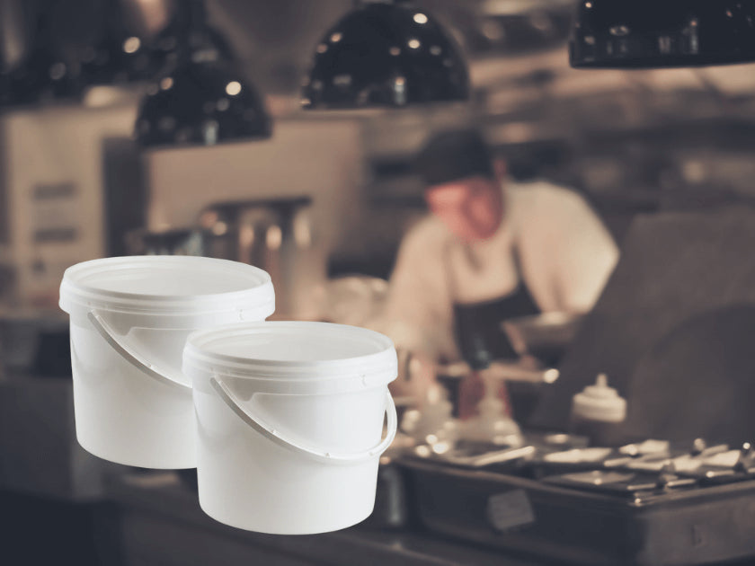 Ways to use plastic buckets in commercial kitchens