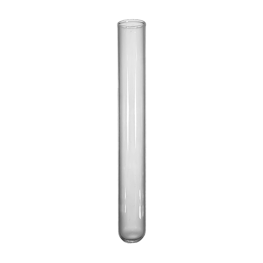 20mm x 150mm Glass Test Tube 3.3 Borosilicate Glass Rimless Plain