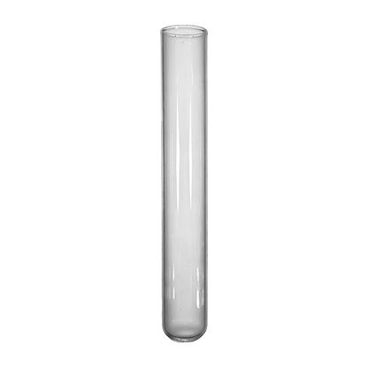 24mm x 150mm Glass Test Tube 3.3 Borosilicate Glass Rimless Plain