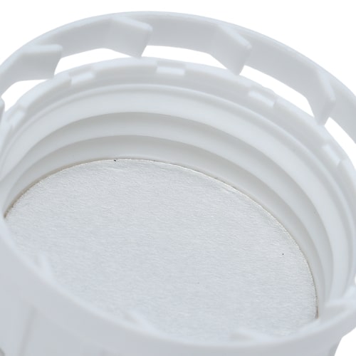 42mm Induction Heat Seal Plastic White Cap