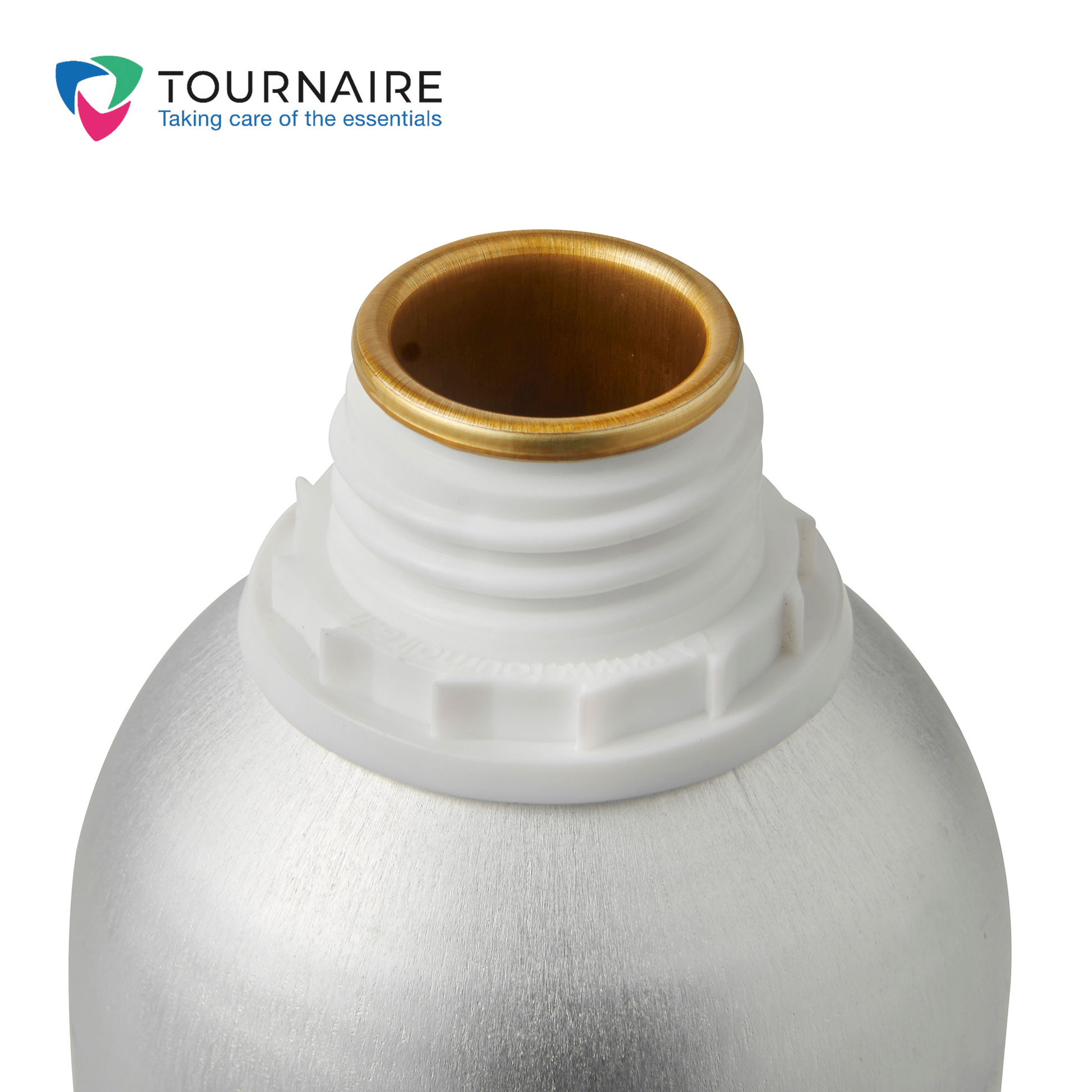 Tournaire 625 ML Aluminium UN Approved System Plus 32 Bottle with Lacquered Interior | Invopak