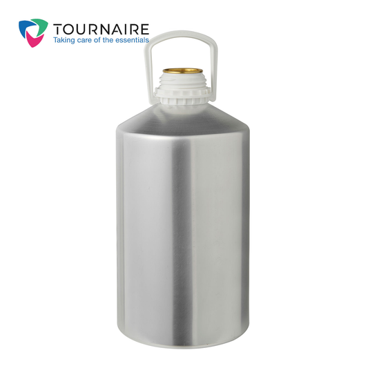 Tournaire 6.25 L Aluminium UN Approved Bottle with 62mm Neck Lacquered Interior | Invopak