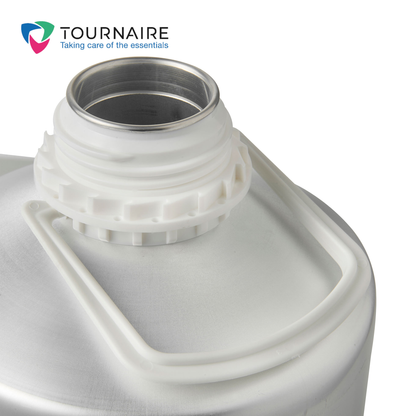 Tournaire 6.25 Litre Aluminium UN Approved Bottle with 62mm Neck Plain Interior | Invopak