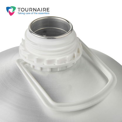 Tournaire 12.5 Litre Aluminium UN Approved Bottle with 62mm Neck Plain Interior | Invopak
