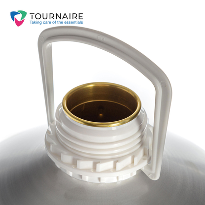 Tournaire 25 L Aluminium UN Approved Bottle with Lacquered Interior | Invopak