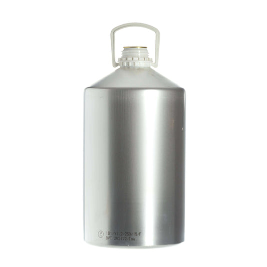 Tournaire 25 L Aluminium UN Approved Bottle with Lacquered Interior Invopak