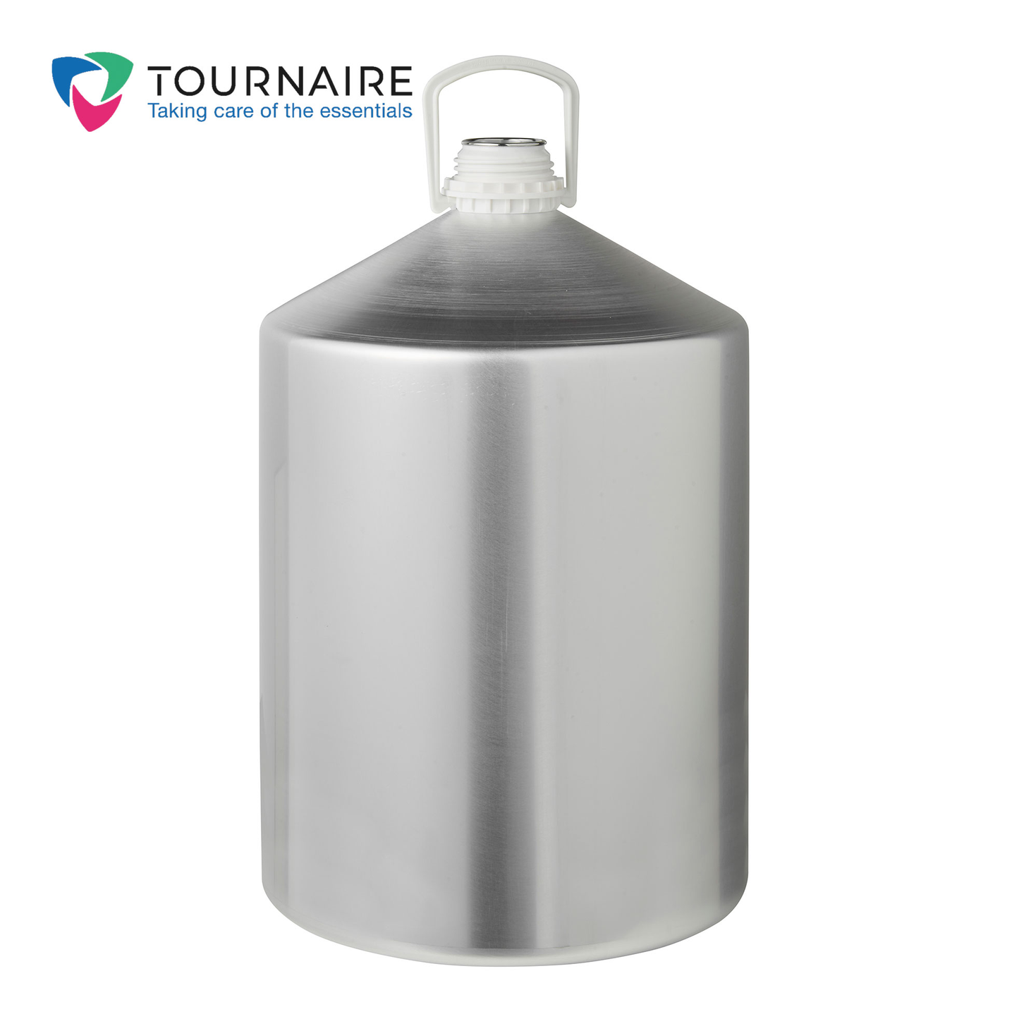 Tournaire 25 Litre Aluminium UN Approved Bottle with 62mm Neck Plain Interior | Invopak