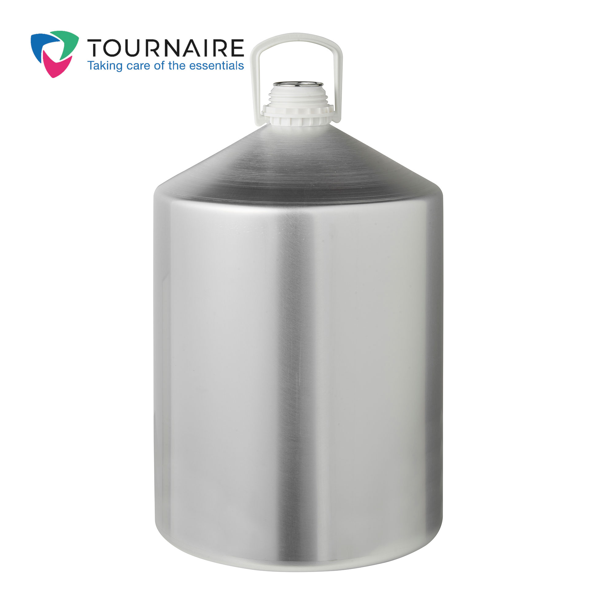 Tournaire 25 Litre Aluminium UN Approved Bottle with 62mm Neck Plain Interior | Invopak