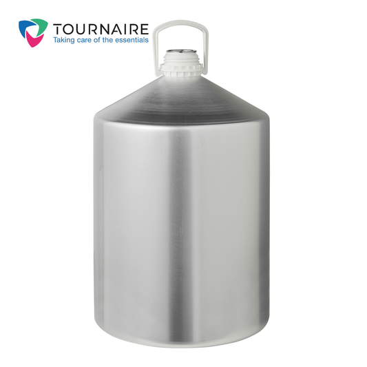 Tournaire 25 Litre Aluminium UN Approved Bottle with 62mm Neck Plain Interior | Invopak