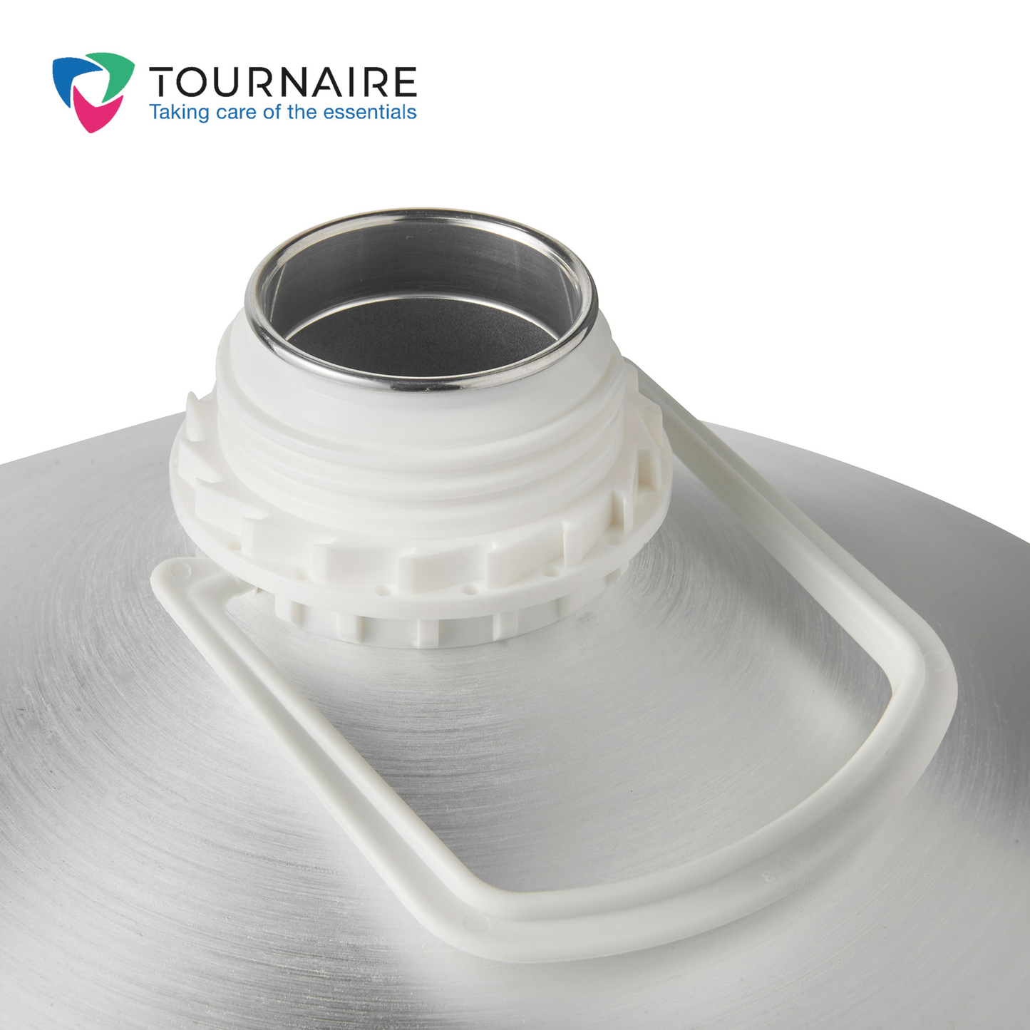 Tournaire 25 Litre Aluminium UN Approved Bottle with 62mm Neck Plain Interior | Invopak