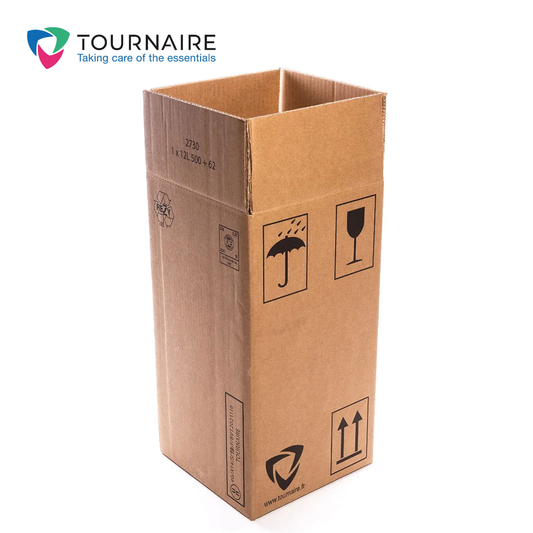 UN Approved Box for 12.5L Tournaire Aluminium Bottles x 1 | Invopak