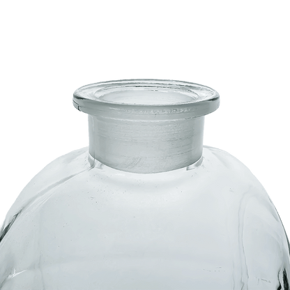 Academy 500ml Clear Reagent Square Bottle with Glass Stopper