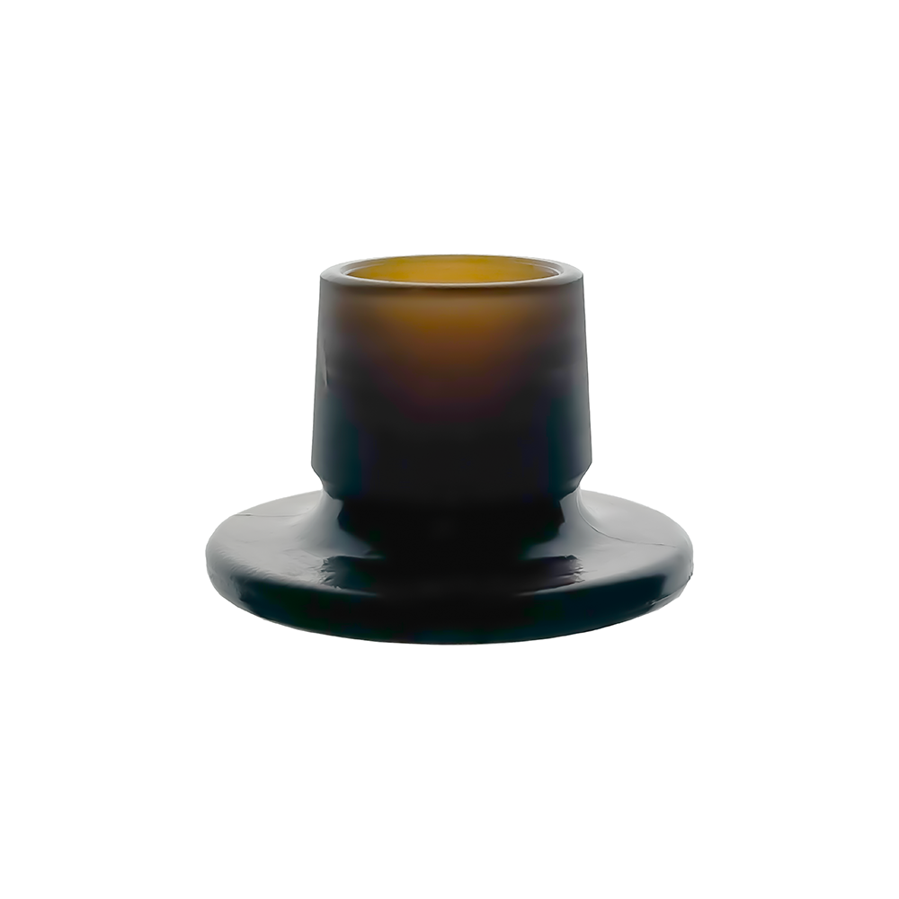 Academy 250ml Amber Reagent Square Bottle with Glass Stopper