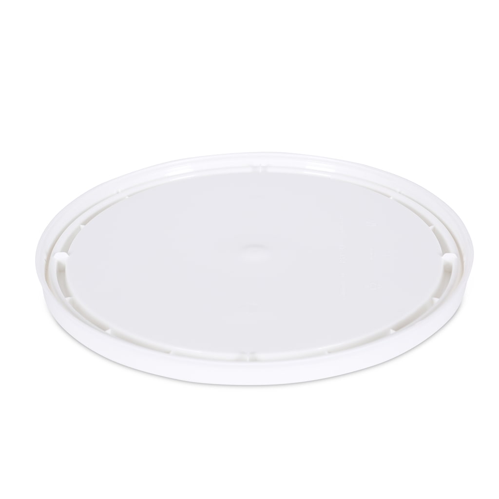 5.4 Litre Plastic White Lid UN Approved