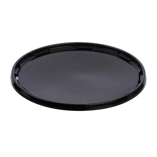 Black Plastic Lid For 20 to 21L Buckets