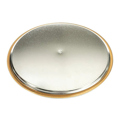 305mm White Plain Tinplate Lid