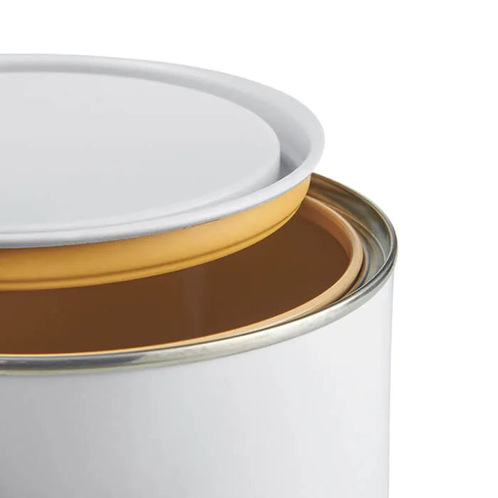 5 L Lacquered White Lid for Lever Lid Tin