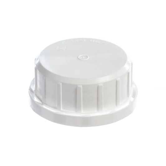 42mm Plastic White Tamper Evident Cap Saranex