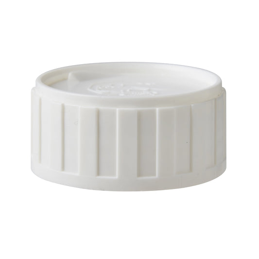 45mm Plastic White Cap With Heat Induction Seal