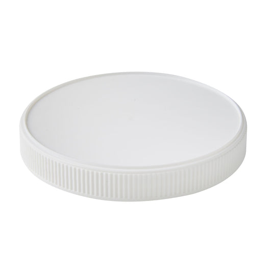 100mm White Jar Lid Wadless