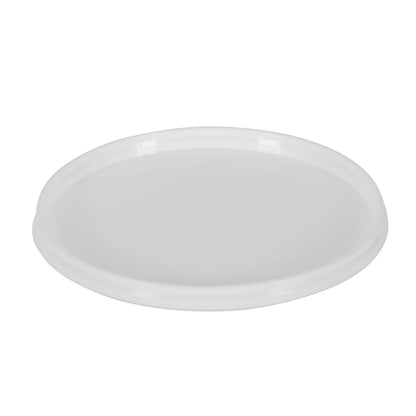 122mm Plastic White Lid