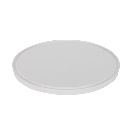 122mm Plastic White Lid