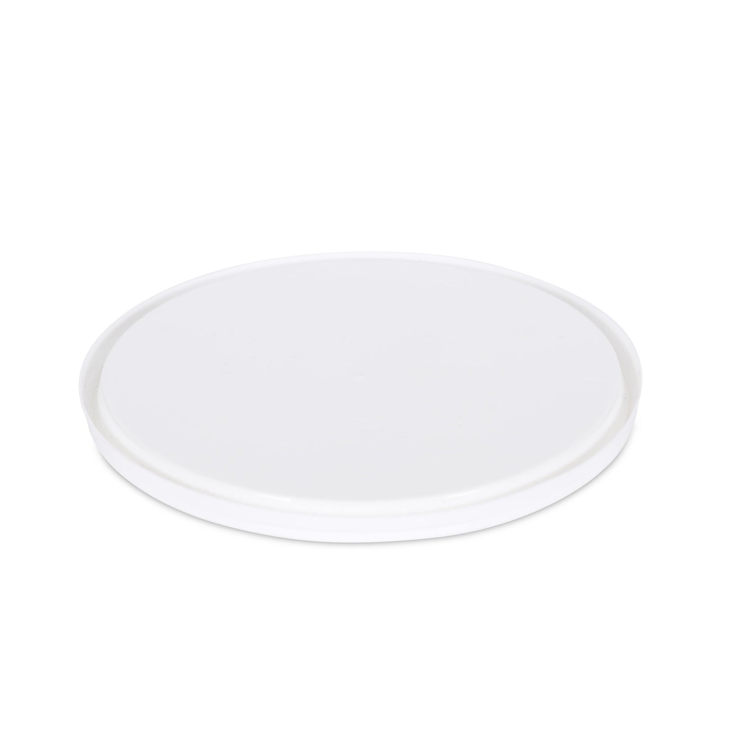 148 mm Plastic White Lid