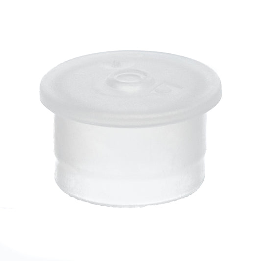 15 mm Plastic Clear Plug for Aluminium Bottle Range 19ml to 160ml