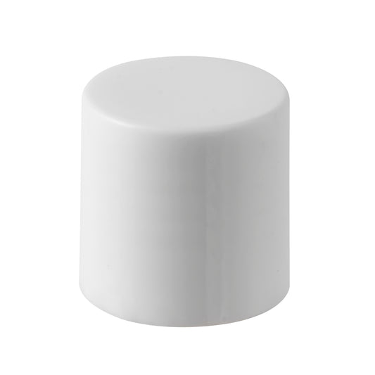 15mm Plastic White Cap for Aluminium Bottle Range 19ml to 160ml