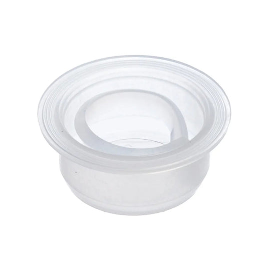 24mm Plastic Clear Plug With Pull Off Ring for Aluminium Bottle Range 50ml to 1.1L