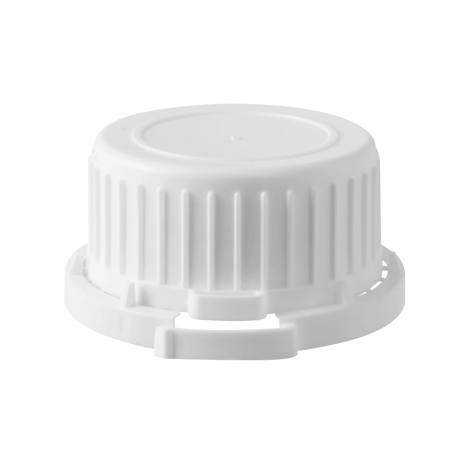 Plastic White Tamper Evident Cap for Tournaire System Plus 45 Aluminium Bottles Invopak