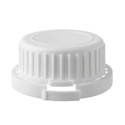 62mm Plastic White Tamper Evident Cap for Aluminium Bottle Range 6.25L to 32L