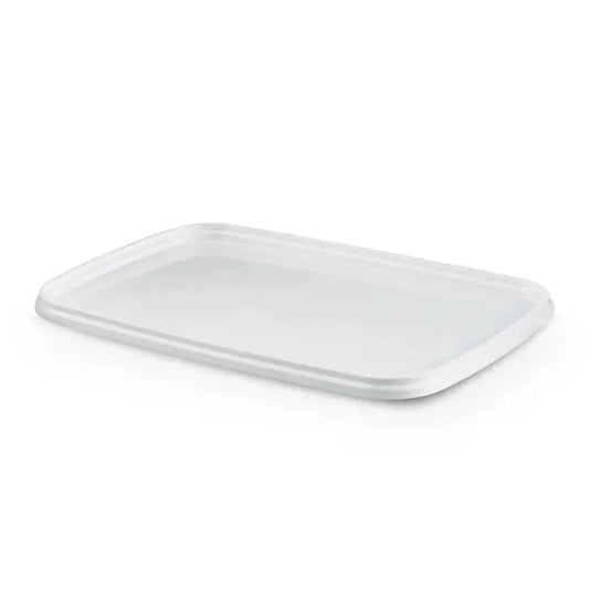 5 Litre Plastic White Rectangle Bucket Lid