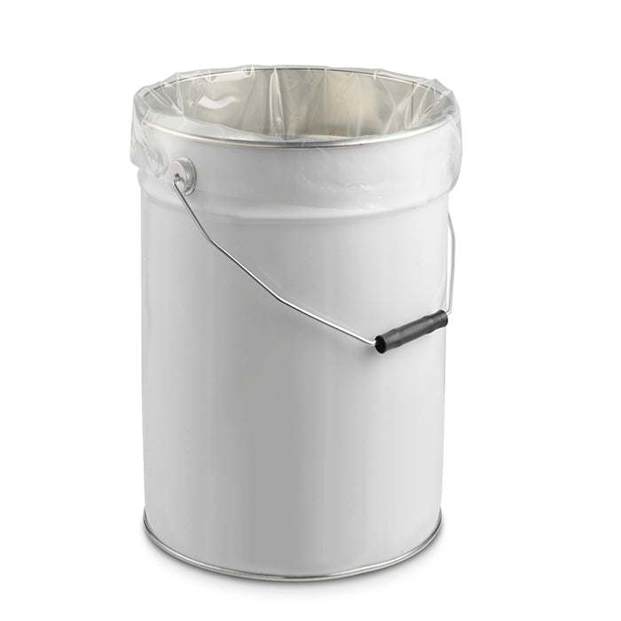 Polyethylene pail liners for 25 litre pails