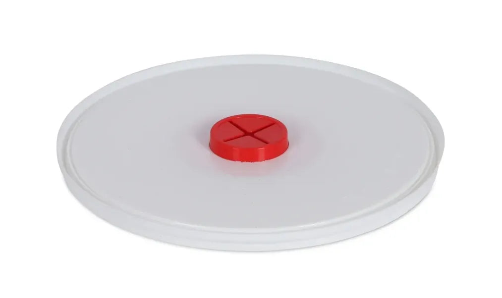 WHITE LID WITH RED WIPEX FOR EZE 3000/3800