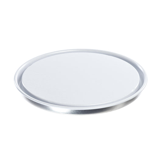 180MM Tinplate White Plain Tulipe Pail Lid